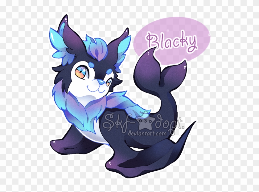 [oc] Chibi Blacky By Skf-adopt - Cartoon #930946