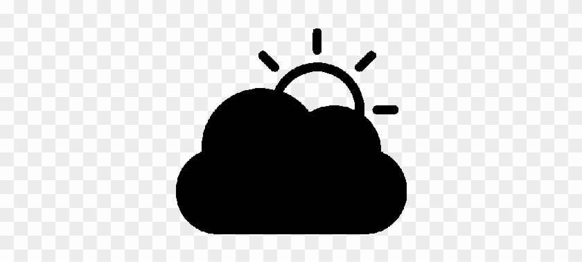 Sunny To Partly Cloudy Icons - Wetter Symbol #932791