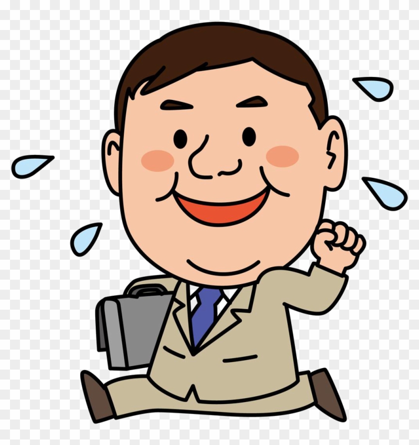 Father Illustration Work Sweat 働く お父さん イラスト Free Transparent Png Clipart Images Download