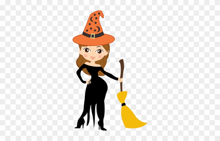 Halloween Fofa Bruxa Png Material PNG Imagens Gratuitas Para