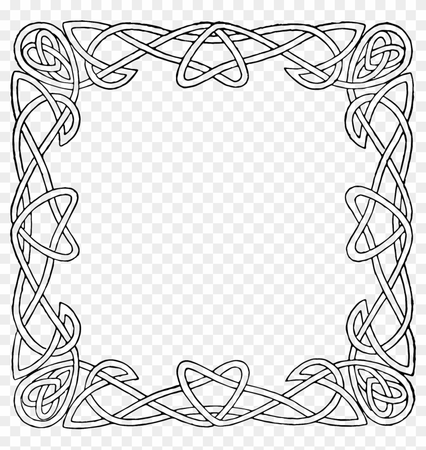 Stock Vector - Transparent Png Frame Celtic Png #937495