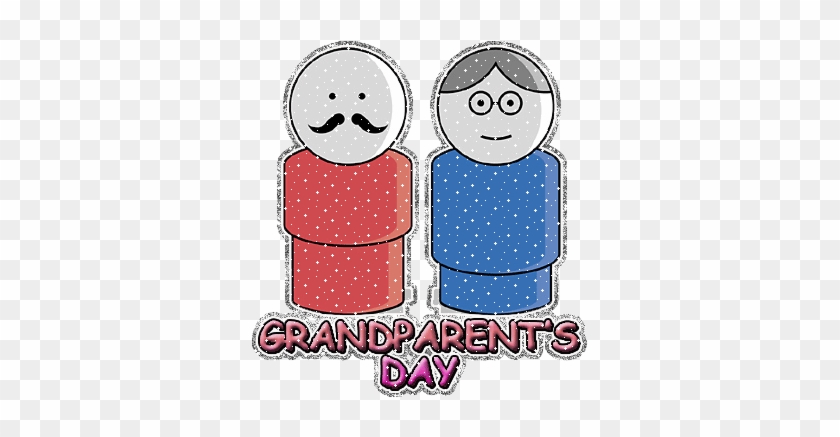 Happy National Grandparents Day Animated 3d Gif Greeting - Greeting Cards On Grandparents Day #937745