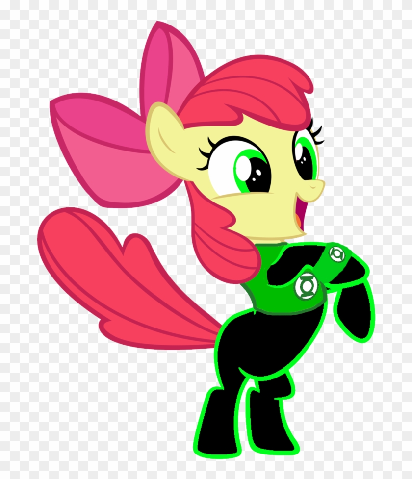 Applebloom The Green Lantern By Motownwarrior01 Applebloom - Apple Bloom #938032