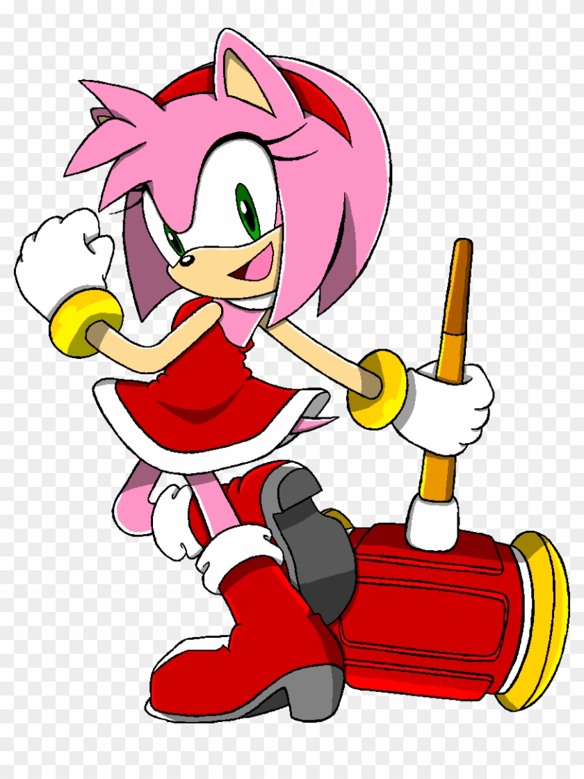 Download HD Amy Rose Render By Jaysonjeanchannel - Sonic Amy Rose Render  Transparent PNG Image 