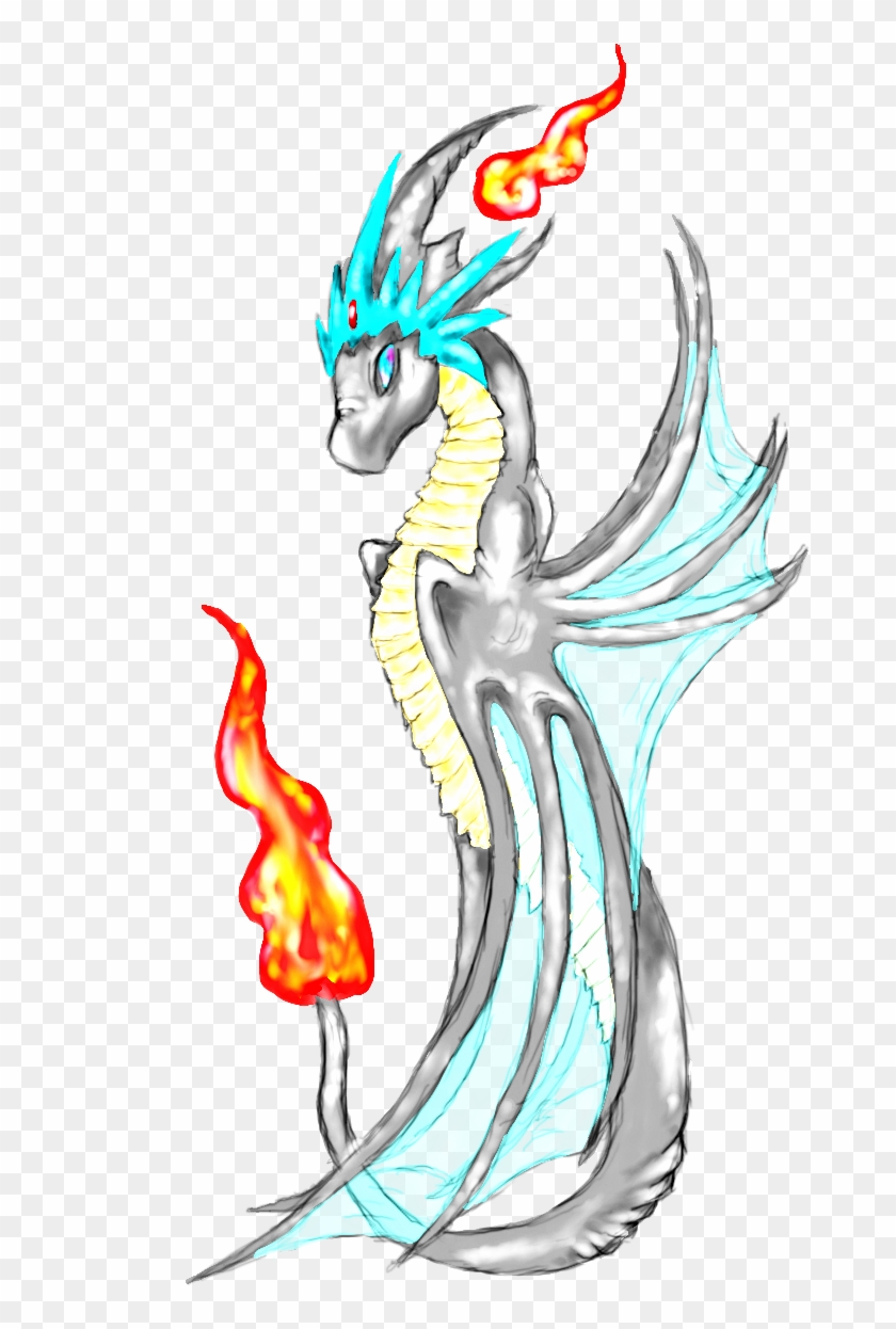 Water Charizard By Kitsunehebi - Clip Art #939520