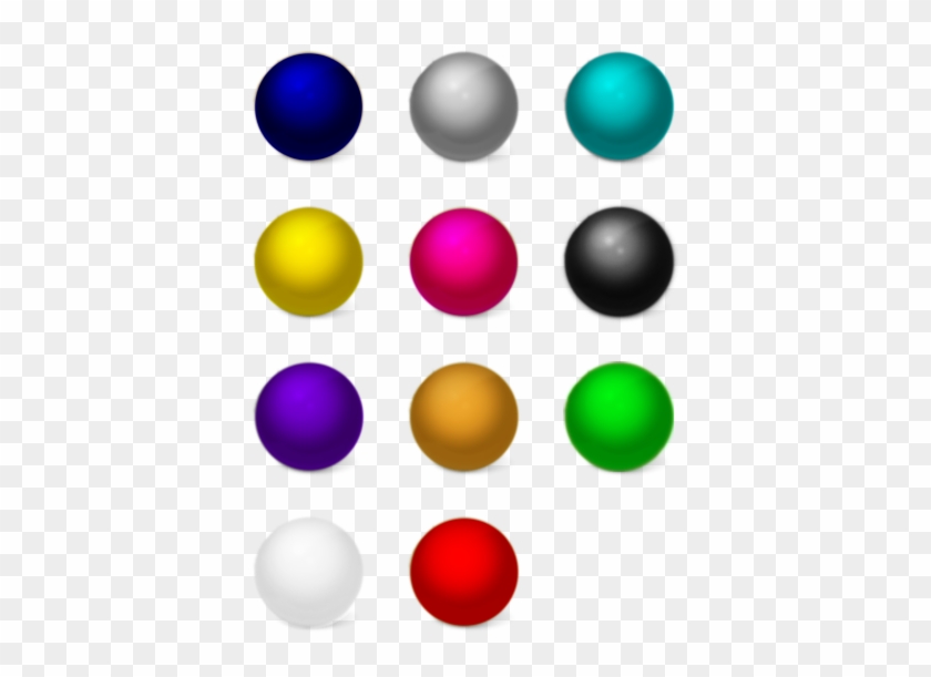 Sphere Clipart Color Ball - Color Ball Icon #940253