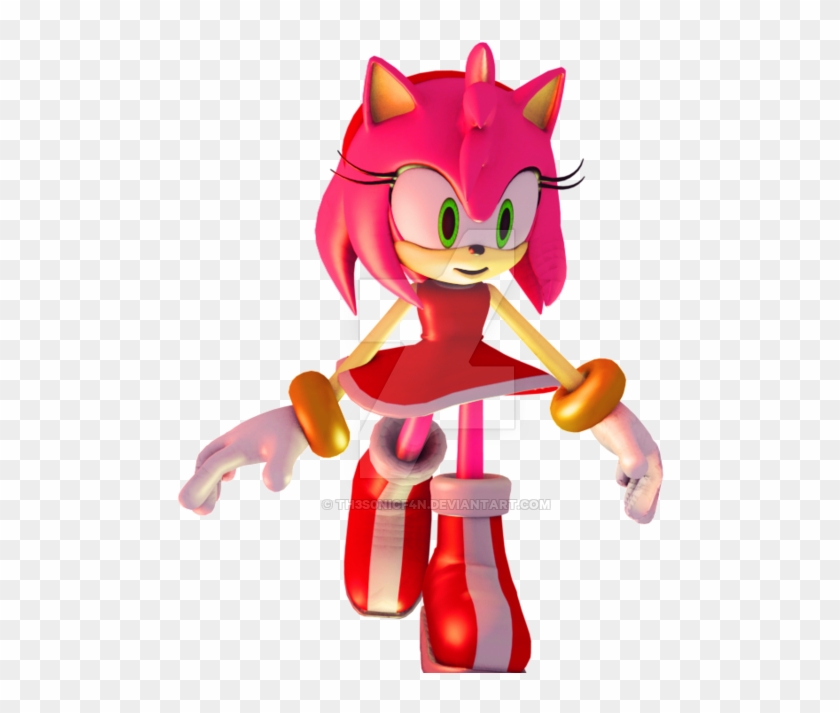 Amy Rose Render By Th3s0nicf4n Gmod Amy Rose Playermodel Free Transparent Png Clipart Images Download