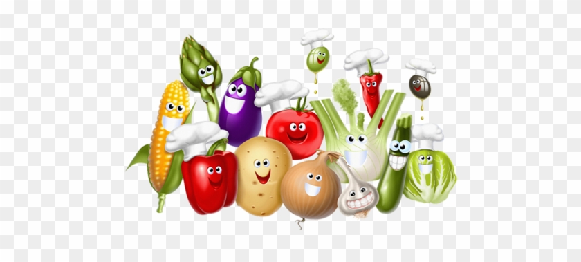 Album - Smiling Vegetables - Highest Quality Wall Print Decal #940599