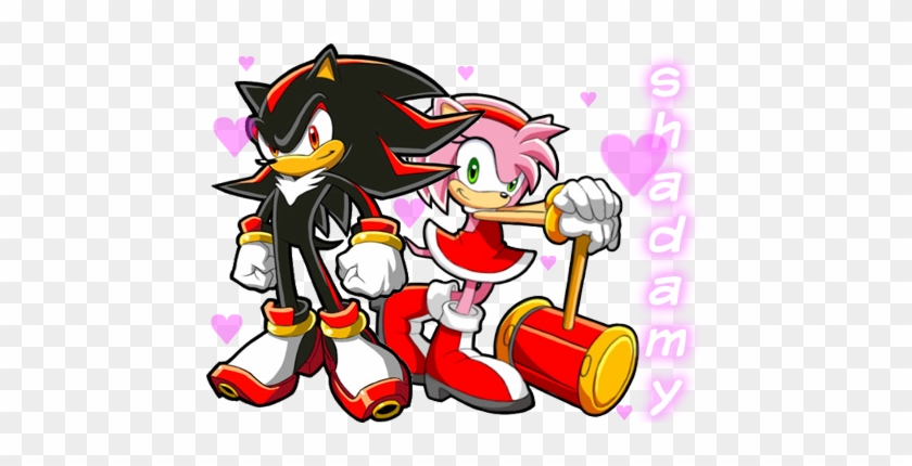 Shadow and Amy and Sonic