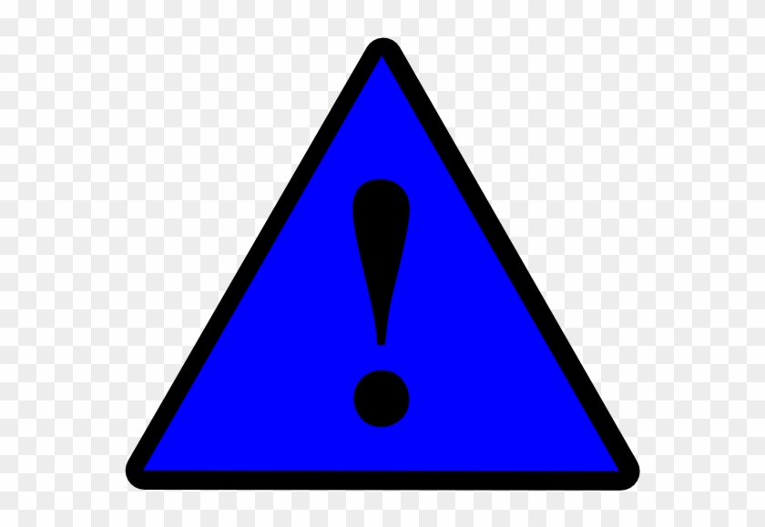 Black Blue Black Warning 1 Svg Clip Arts 600 X 534 - University Of Stuttgart #941956