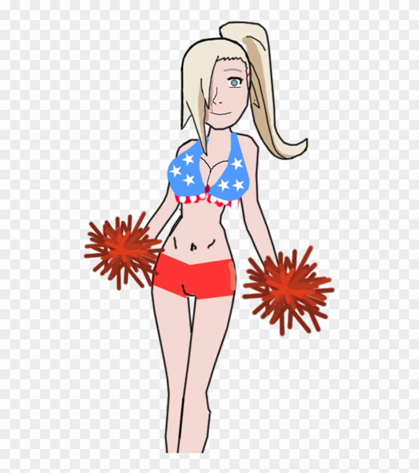 Ino Cheerleader By Swanstika - Cartoon #942221