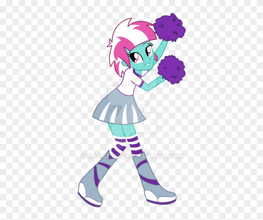 Cheerleader By Sjart117 - Mlp Eg Cheerleader Base #942281