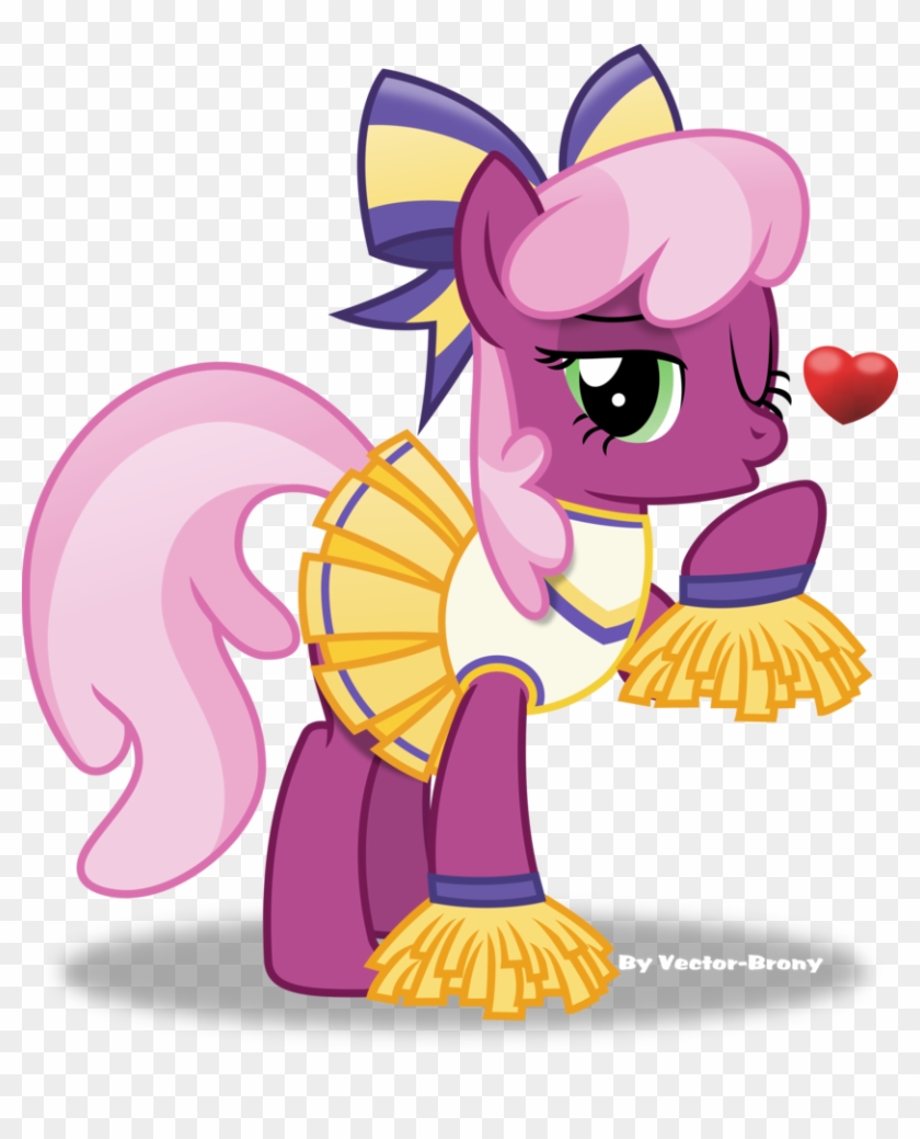 Cheerilee Cheerleader By Vector-brony - Digital Art #942288