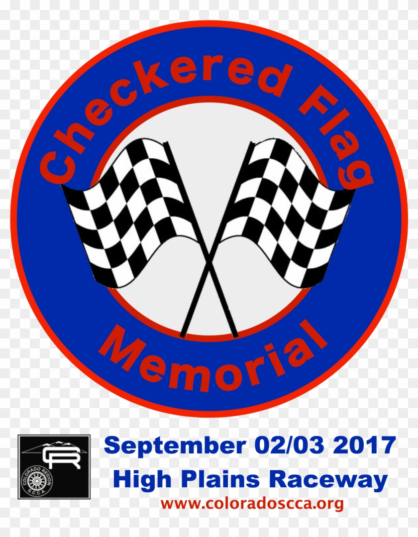 Checkered Flag Memorial - Race Car Clip Art #942818