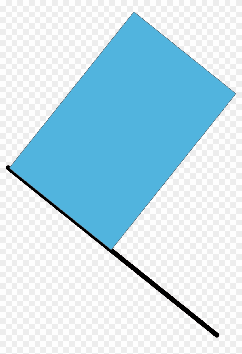 Flag - Blue Flag Vector Png #942939