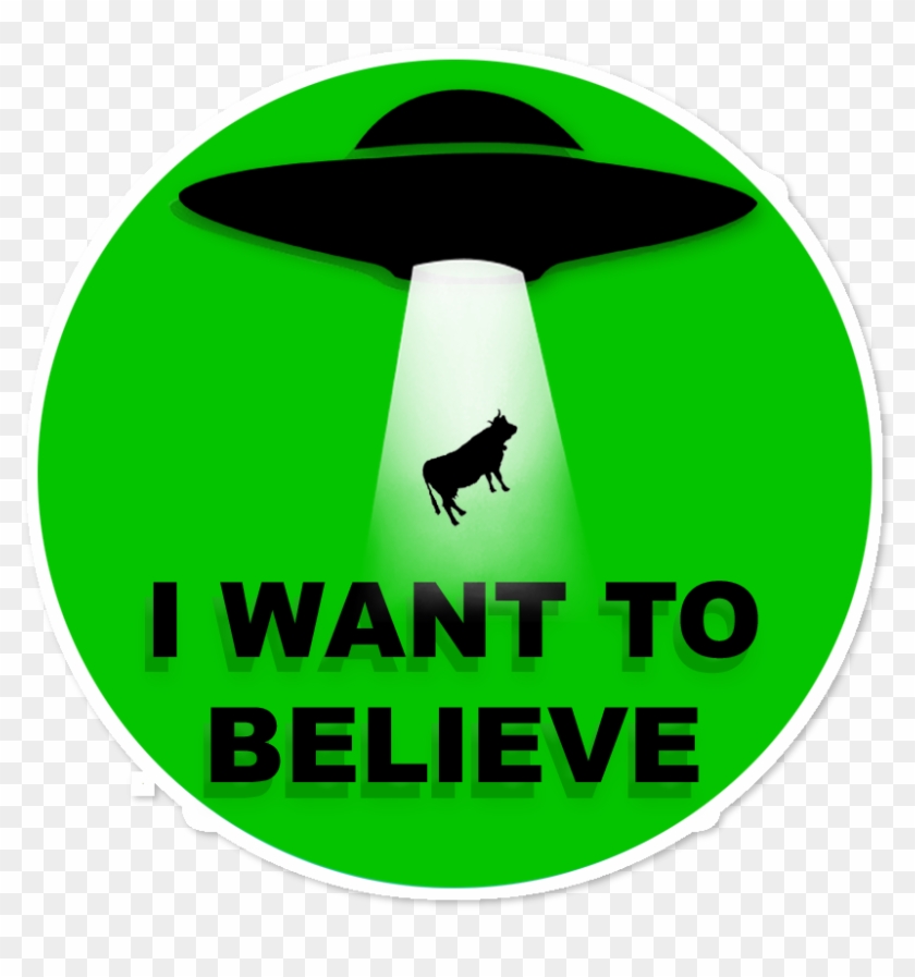 Adesivo I Want To Believe De Dennis Dantas Lirana - The X-files #943058