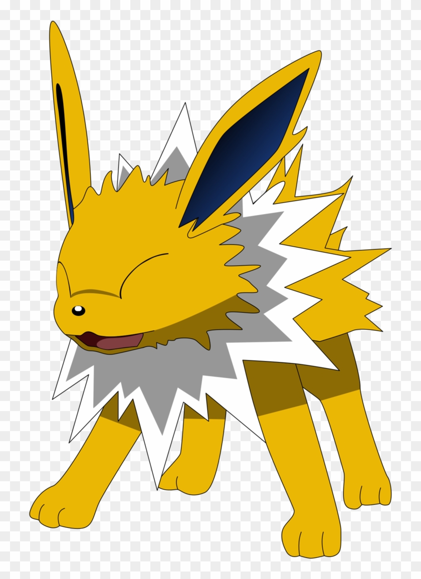 Jolteon Laughing By Flutterflyraptor - Jolteon Laughing #943522