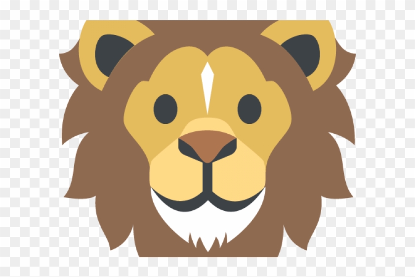 Lion Clipart Emoji - Lion Emoji Png #944641