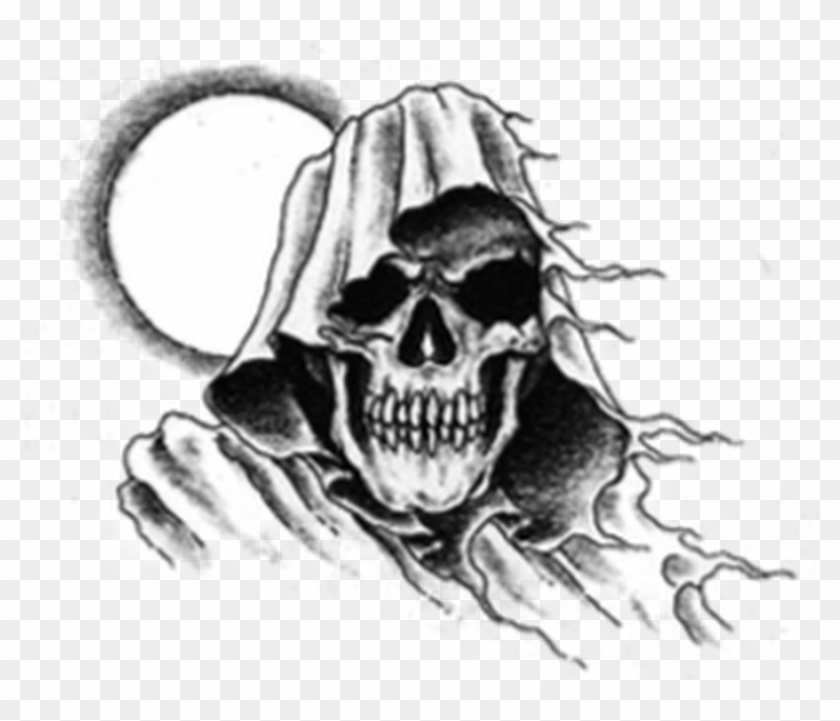 Sons of Anarchy MC (SOA) Reaper Side View Back Tattoo – GTA 5 Bikermods