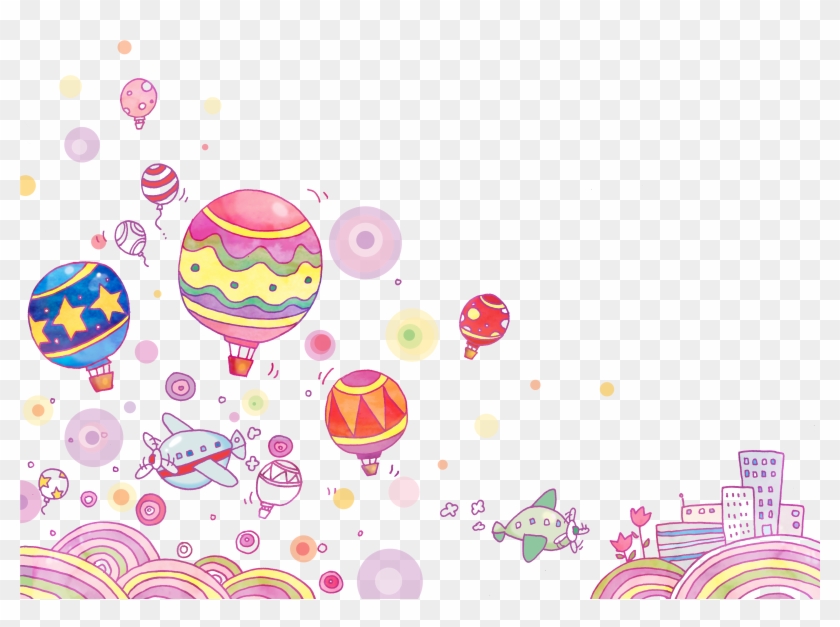 Cartoon Mural Wallpaper - Cute Wallpaper Png #946174