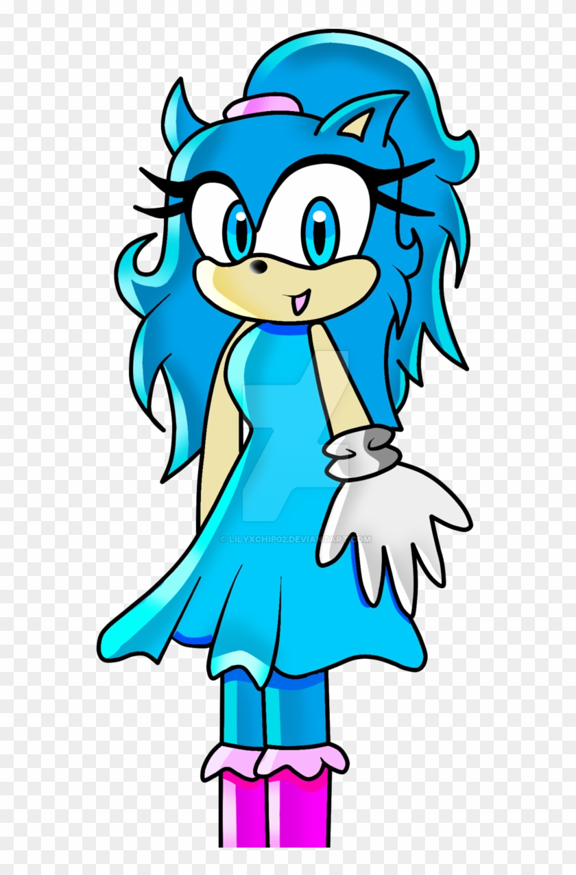 Lily The Hedgehog Sa Style By Lilyxchip02 - Cartoon #947215