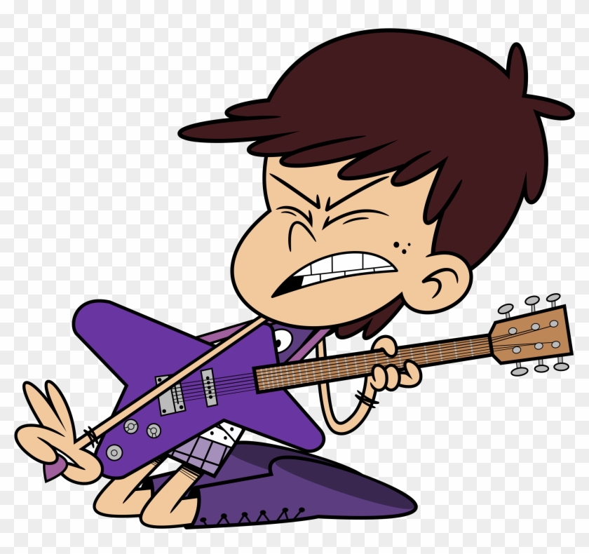 Luna Shreds To Censor Swear Words By Toaackar - Loud House Luna Guitar #947392