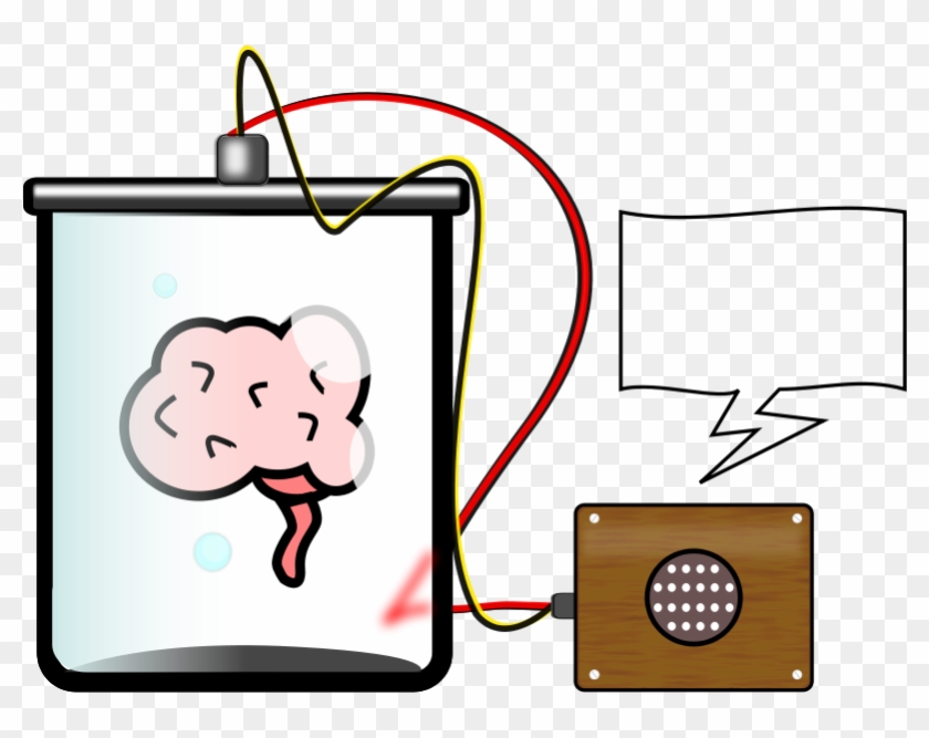 Brain In A Jar - Brain In A Jar Clip Art #948764