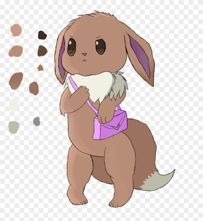 Eevee Pmd Protagonist By Sweets And Horror - Cartoon #949754