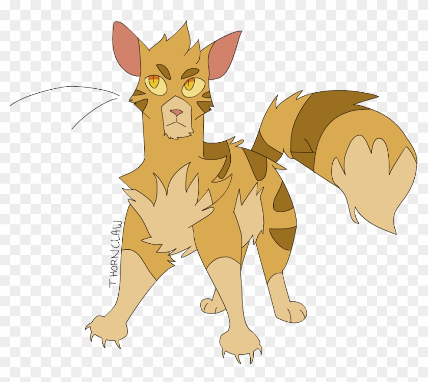 Warrior Cats Thornclaw Thunderclan - Cartoon #950238