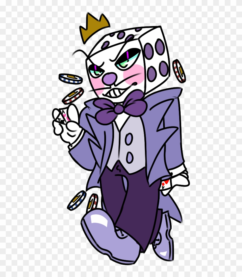 [for Sale] King Dice Keychain By Tiny Forest Prince - Cuphead #950884