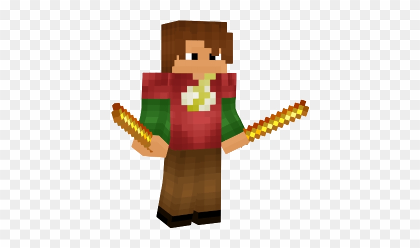 Minecraft Flash Skin By Yourskin-dggwi - Minecraft The Flash Skin #951191