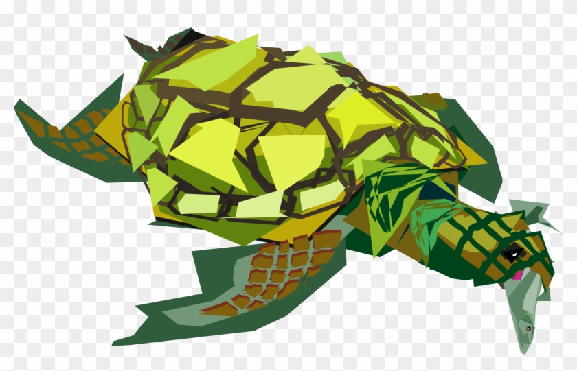 Sea Turtle 555px - Transparent Sea Turtle Clipart #170927