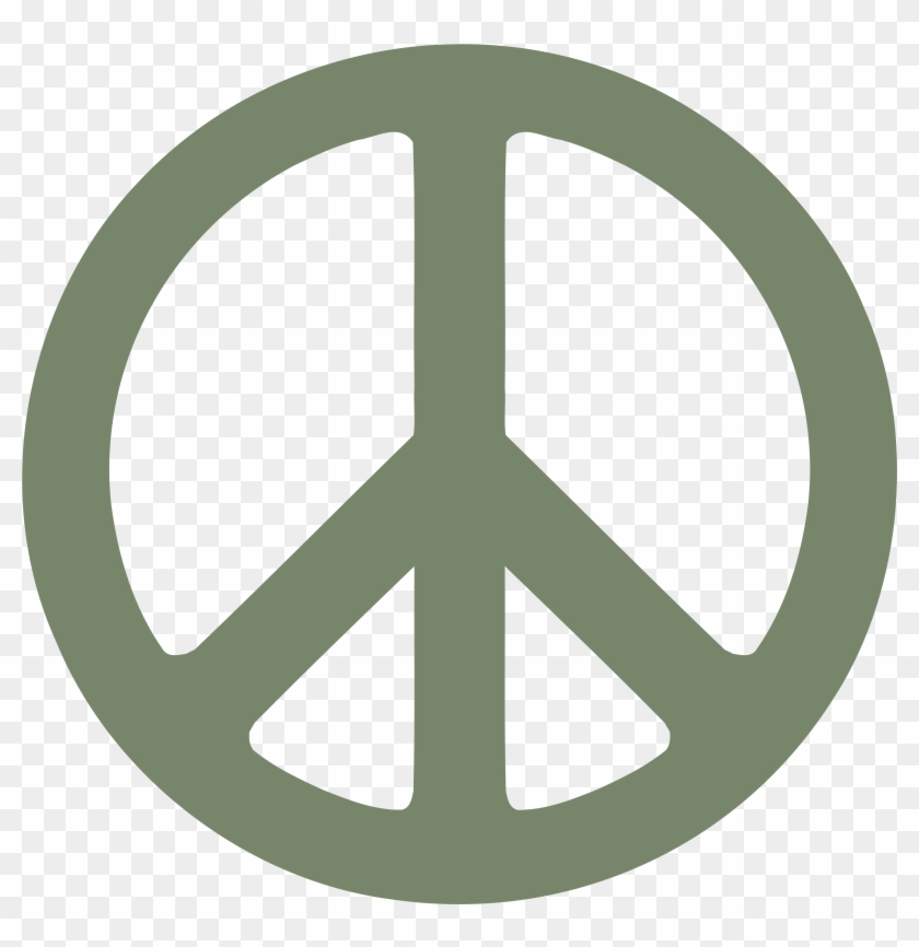 Camouflage Green Peace Symbol 1 Dweeb Peacesymbol - Describe Me In Three Words #170947