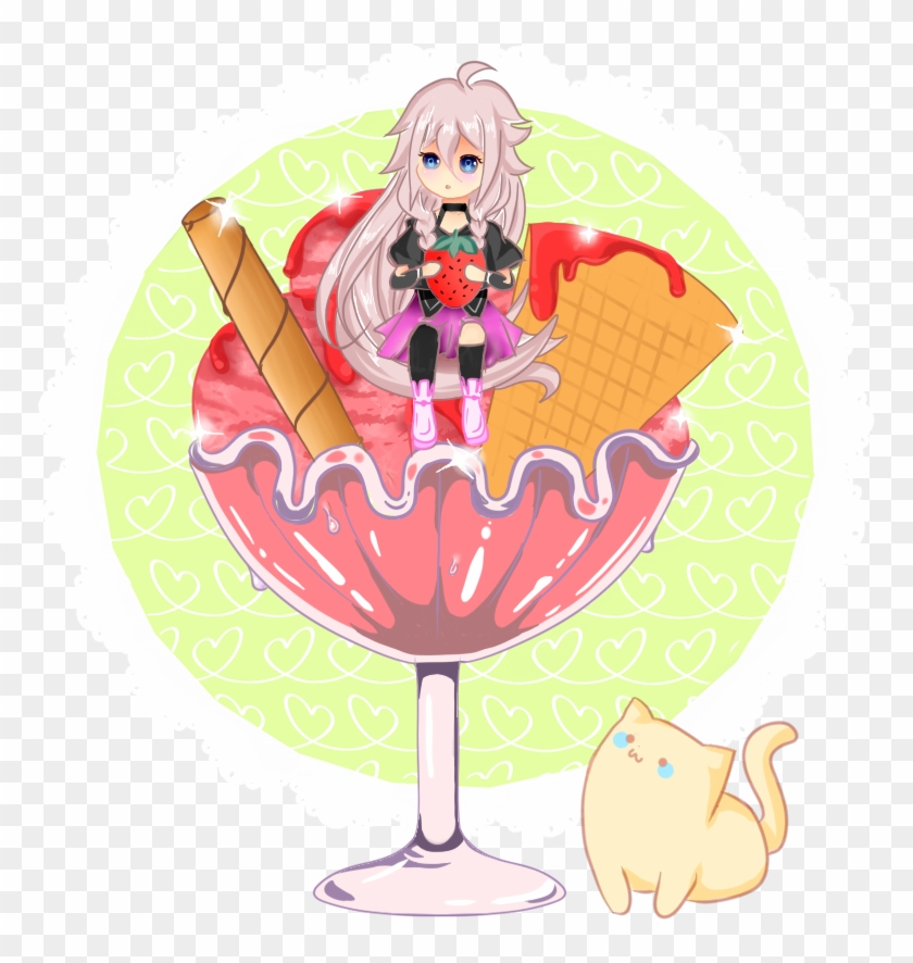 Ice Cream Ia By Naemeinn - Vocaloid Ia Ice Cream #172785