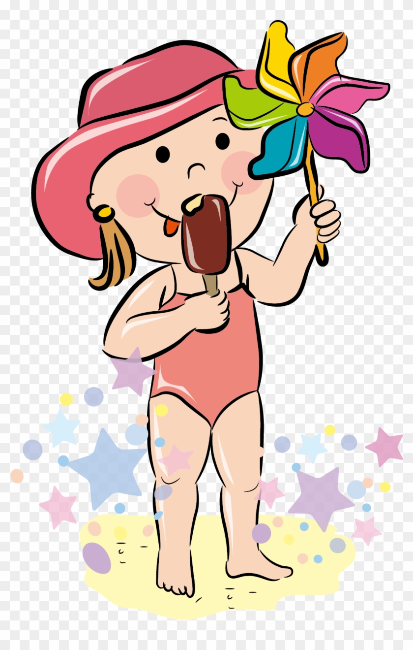 Child Beach Clip Art - Child Beach Clip Art #173070