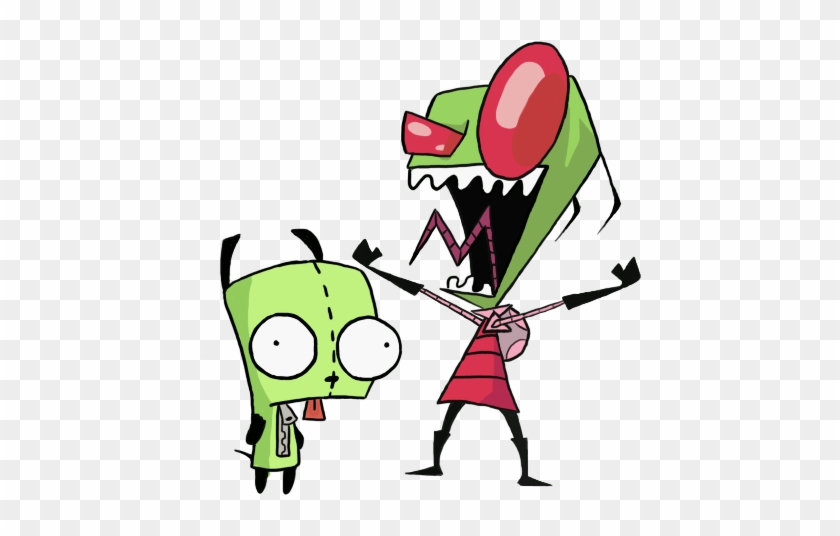 Zim And Gir By Displodes - Zim And Gir Png #953070