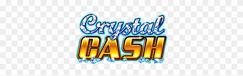 Game Logo Crystal Cash - Electric Blue #953384