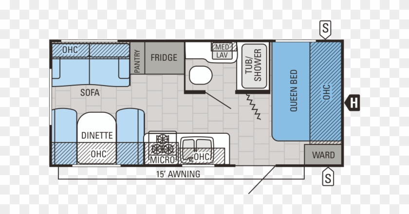 Country Style House Plan Beds Baths Sqft Sq Also Two - Caravan #954085