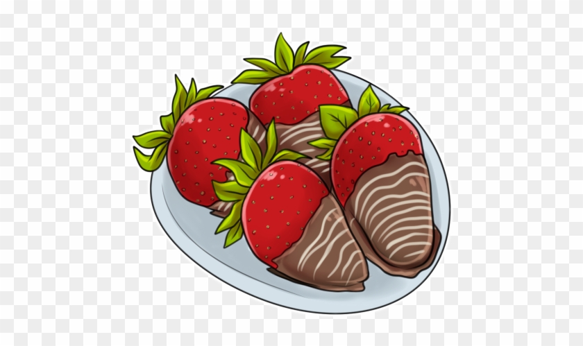 Chocolate Covered Strawberries By Wyngrew - Clip Art #954474