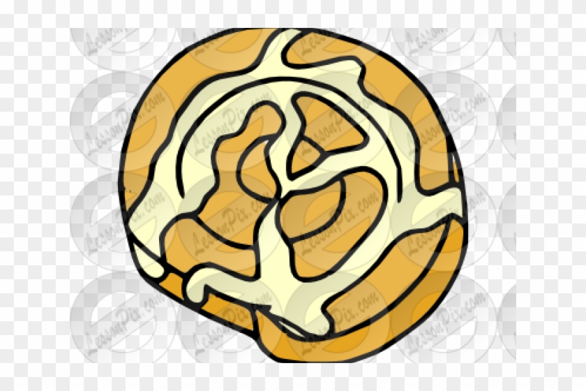 Breakfast Clipart Cinnamon Roll - Clip Art #955624