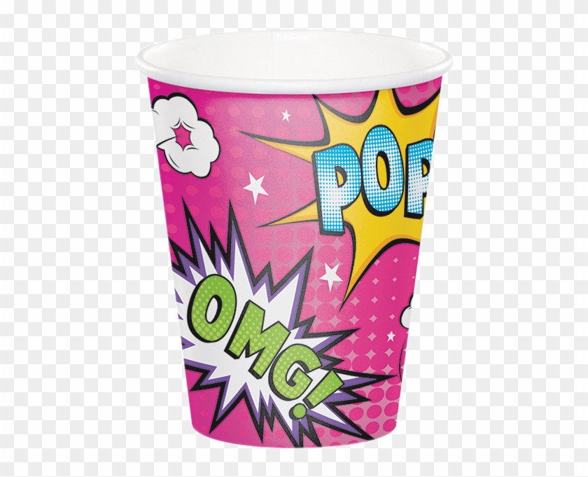 Girl Superhero Party Cups - Superhero #955746