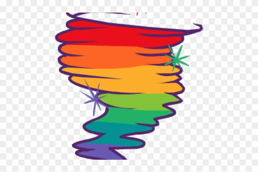 Download Rainbow Clipart Tornado Design Free Transparent Png Clipart Images Download