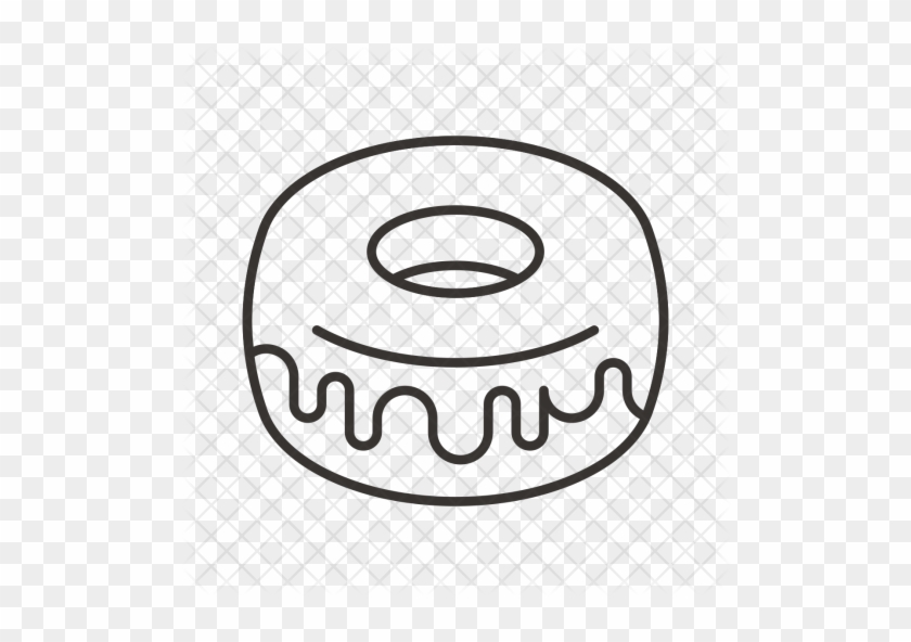 Donut Icon - Drawing #958096