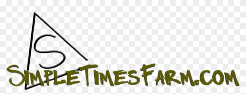 Simple Times Farm Logo - Calligraphy #959096