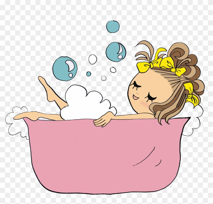 Bathtub Drawing Bathing Cartoon Clip Art การ์ตูน อาบ น้ํา ฝักบัว