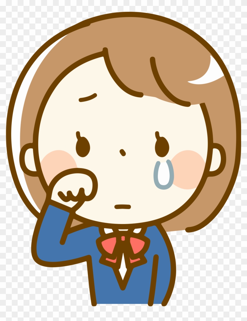 Crying Female 学生 イラスト 麦 さん Free Transparent Png Clipart Images Download