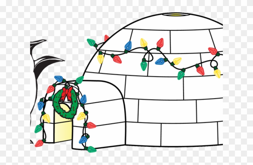 Igloo Clipart Christmas - Igloo #960272