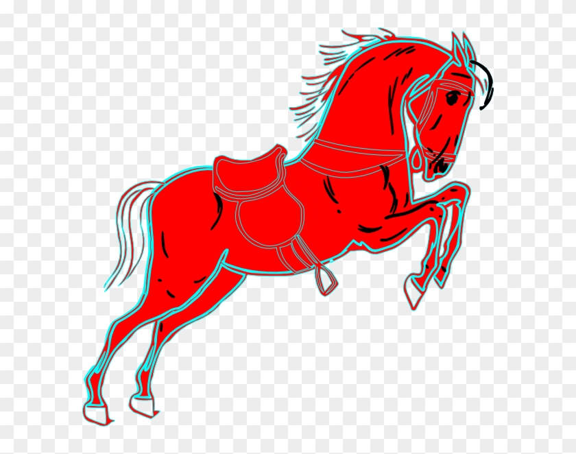 Red Horse Clipart #961096