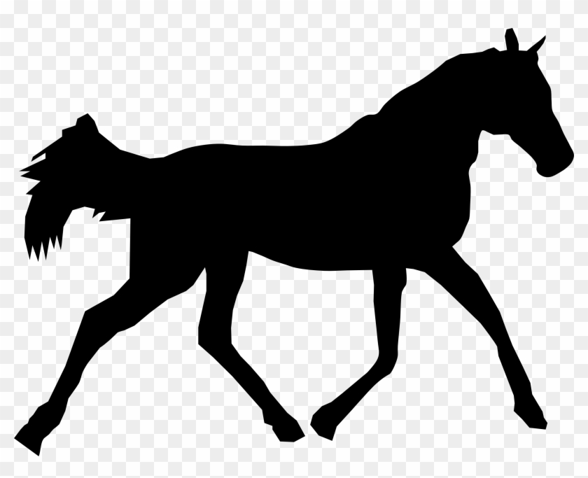 Horse Clipart Black And White - Конный Спорт Png #961259