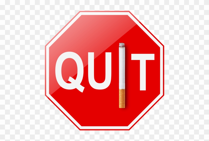 Quit Smoking Sign - Stop Smoking Stop Sign #961538